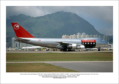 N639US - Northwest Airlines Boeing 747-251F  (Msn 23887 Ln 680) - 02