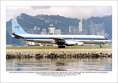 N735PL - Air Transport International McDonnell Douglas DC-8-62F  (Msn 461531 Ln 551) - 01