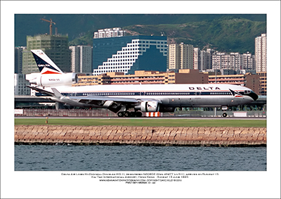 N806DE - Delta Air Lines McDonnell Douglas MD-11  (Msn 48477 Ln 511) - 01
