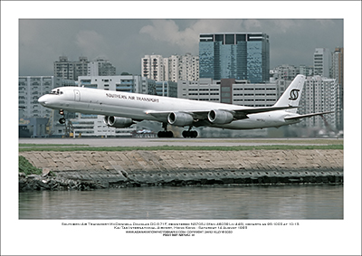 N870SJ - Southern Air Transport McDonnell Douglas DC-8-71F  (Msn 46039 Ln 448) - 01