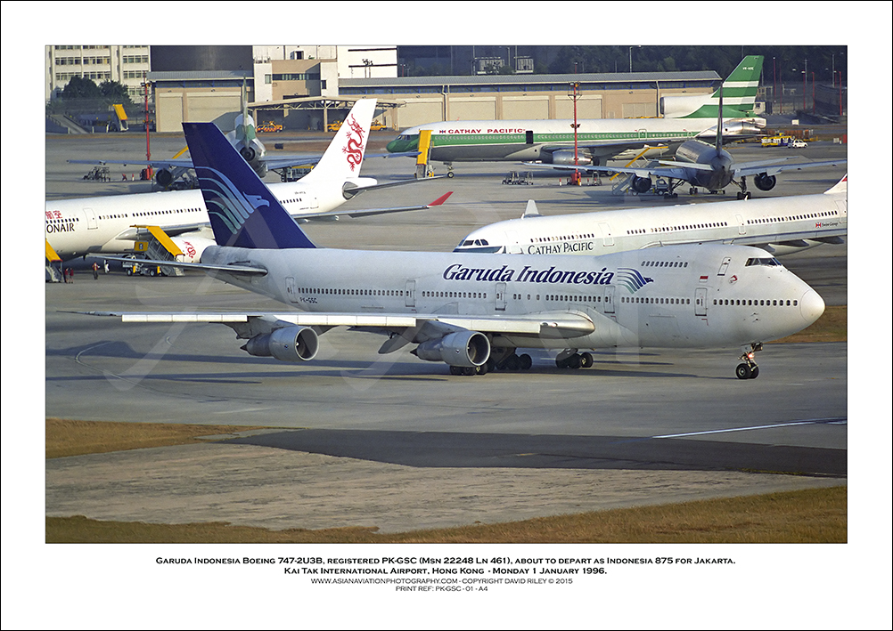PK-GSC - Garuda Indonesia Boeing 747-2U3B (Msn 22248 Ln 461) - 02