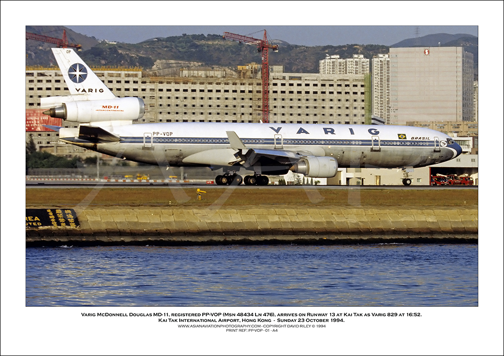 PP-VOP -  Varig McDonnell Douglas MD-11 (Msn 48434 Ln 476) - 01