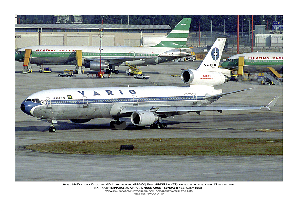 PP-VOQ -  Varig McDonnell Douglas MD-11  (Msn  48435 Ln 478) - 01