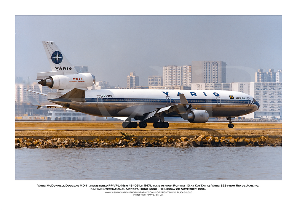 PP-VPL -  Varig McDonnell Douglas MD-11 (Msn 48406 Ln 547) - 01