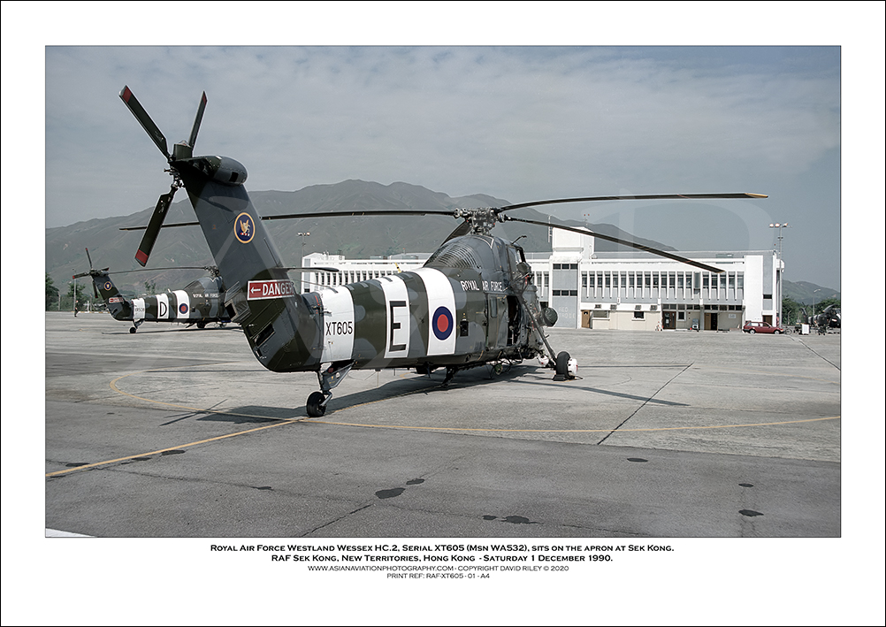 RAF-XT605 - Royal Air Force Westland Wessex HC.2   (Msn WA532) - 01