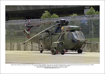 ROYALNAVY-ZF119 - Royal Navy Westland Sea King HC.4   (Msn WA966) - 01