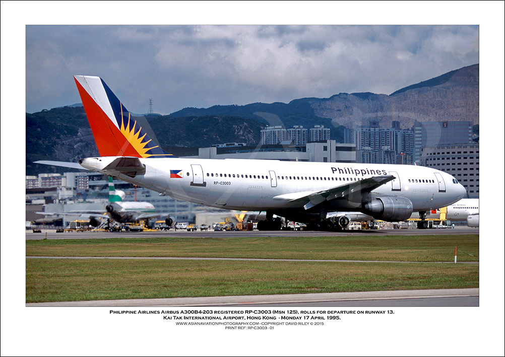 RP-C3003 - Philippine Airlines Airbus A300B4-203  (Msn125) - 01