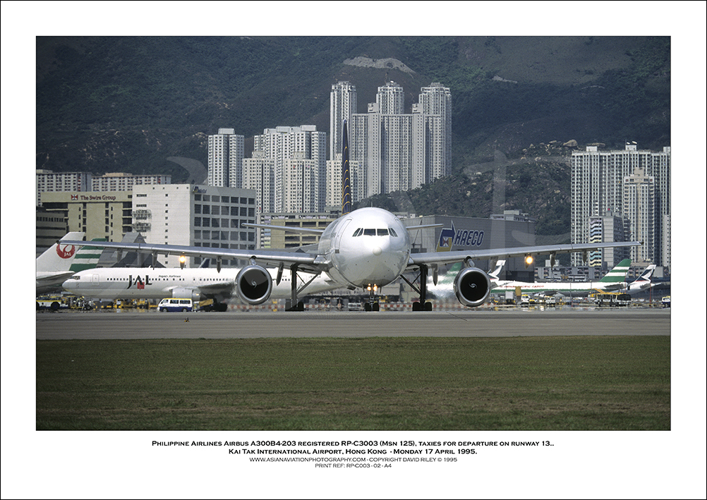 RP-C3003 - Philippine Airlines Airbus A300B4-203  (Msn125) - 02