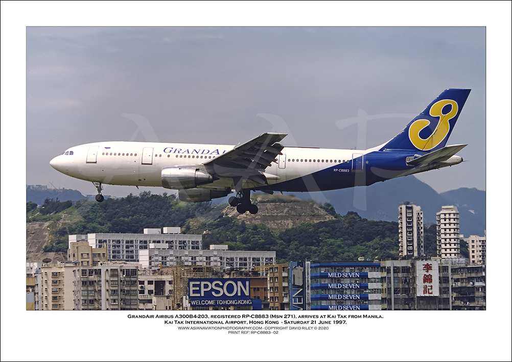 RP-C8883 - GrandAir Airbus A300B4-203  (Msn 271) - 02