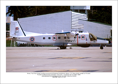 1111 - Royal Thai Navy Maritine Reconnaisance Dornier Do228-212   (Msn 8180) - 01
