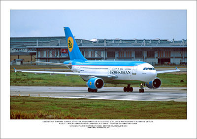 UK-31002 -  Uzbekistan Airways Airbus A310-324  (Msn 576) - 01