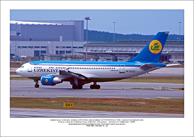 UK-31003 -  Uzbekistan Airways Airbus A310-324  (Msn 706) - 01