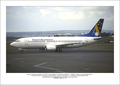 VH-CZG - Ansett Australia  Boeing 737-377  (Msn 23659 Ln 1292) - 01