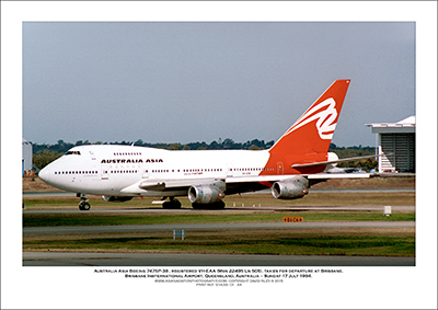 VH-EAA - Australia Asia Boeing 747SP-38  (Msn 22495 Ln 505) - 01