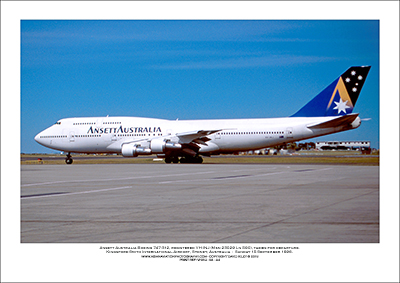 VH-INJ - Ansett Australia Boeing 747-312  (Msn 23029 Ln 590) - 02