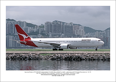 VH-OGD - Qantas  Boeing 767-338 ER  (Msn 24407 Ln 247) - 01