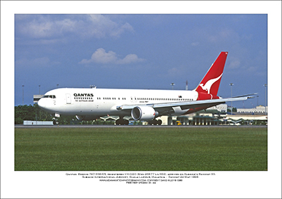VH-OGO - Qantas  Boeing 767-338 ER  (Msn 25577 Ln 550) - 01
