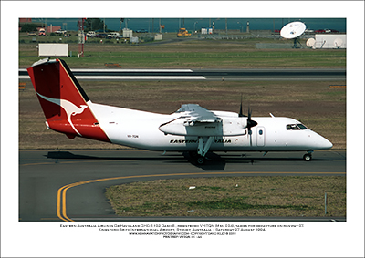 VH-TQN - Eastern Australia Airlines De Havilland DHC-8-102 Dash 8  (Msn 004) - 01