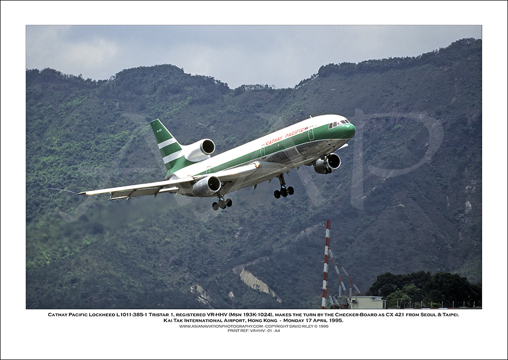 VR-HHV- Cathay Pacific  Lockheed L1011-385-1 Tristar 1  (Msn 193K-1024) - 01