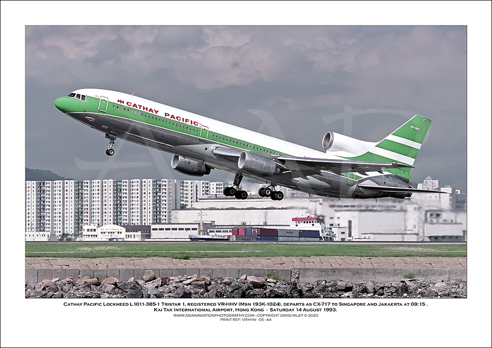 VR-HHV- Cathay Pacific  Lockheed L1011-385-1 Tristar 1  (Msn 193K-1024) - 05