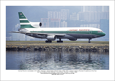 VR-HHY- Cathay Pacific  Lockheed L1011-385-1 Tristar 1  (Msn 193A-1051) - 03