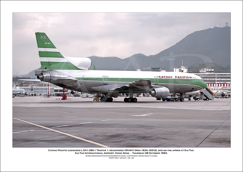 VR-HHY- Cathay Pacific  Lockheed L1011-385-1 Tristar 1  (Msn 193A-1051) - 06