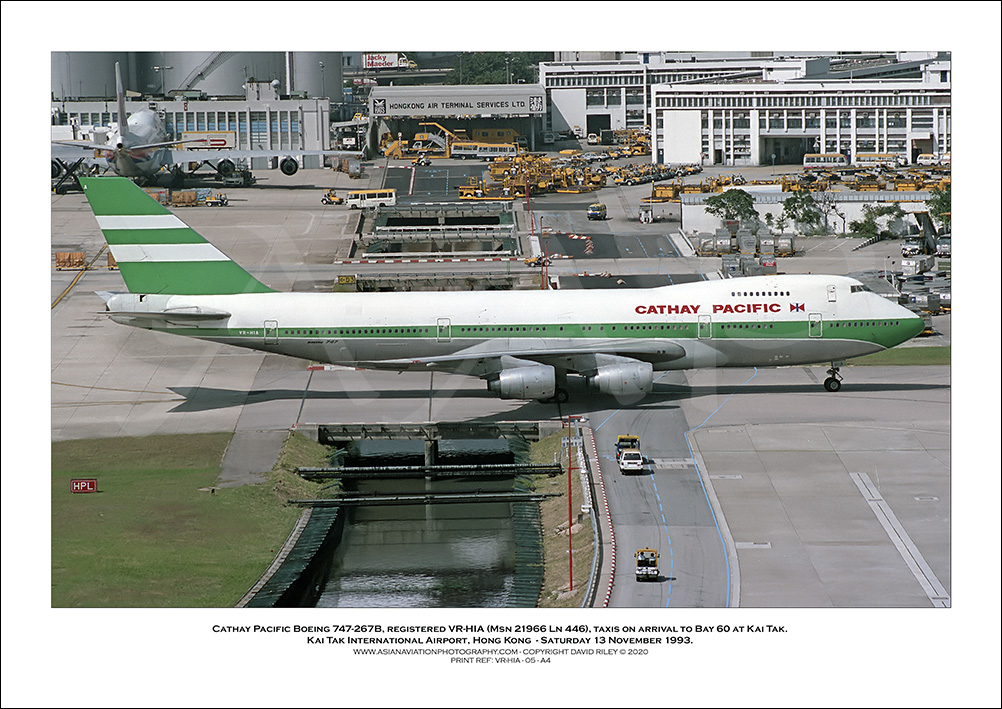 VR-HIA- Cathay Pacific Boeing 747-267B  (Msn 21966 Ln 446) - 05
