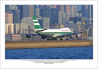 VR-HIB- Cathay Pacific Boeing 747-267B  (Msn 22149 Ln 466) - 02