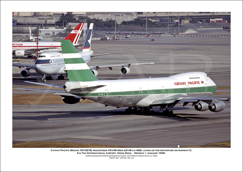VR-HIB- Cathay Pacific Boeing 747-267B  (Msn 22149 Ln 466) - 06