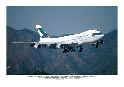 VR-HIC - Cathay Pacific Boeing 747-267B  (Msn 22429 Ln 493) - 01