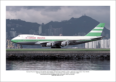 VR-HID- Cathay Pacific Boeing 747-267B  (Msn 22530 Ln 531) - 04