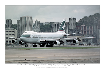 VR-HIF- Cathay Pacific Boeing 747-267B  (Msn 23048 Ln 582) - 04
