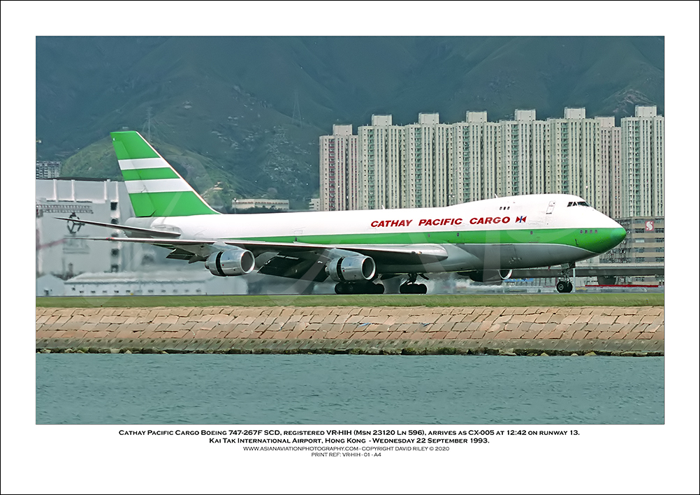 VR-HIH - Cathay Pacific Boeing 747-267F SCD  (Msn 23120 Ln 596) - 01