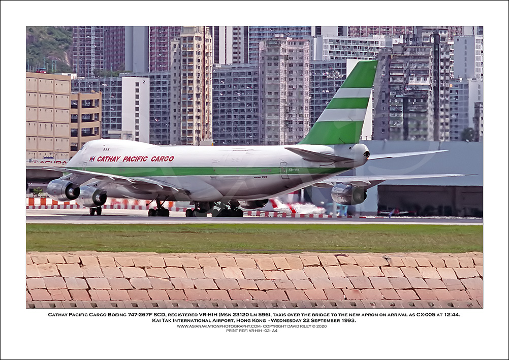 VR-HIH - Cathay Pacific Boeing 747-267F SCD  (Msn 23120 Ln 596) - 02