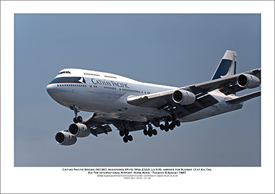 VR-HII- Cathay Pacific Boeing 747-367  (Msn 23221 Ln 615) - 02