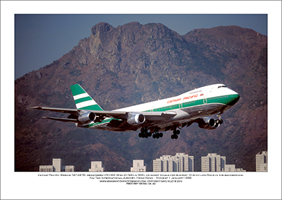 VR-HKG- Cathay Pacific Boeing 747-267B  (Msn 21746 Ln 385) - 04