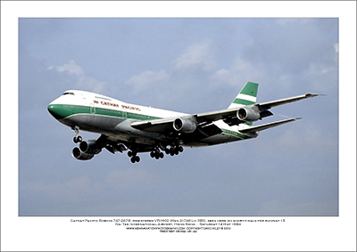 VR-HKG- Cathay Pacific Boeing 747-267B  (Msn 21746 Ln 385) - 05