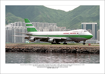 VR-HKG- Cathay Pacific Boeing 747-267B  (Msn 21746 Ln 385) - 07