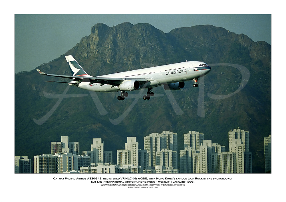 VR-HLC - Cathay Pacific Airbus A330-342  (Msn 99) - 02