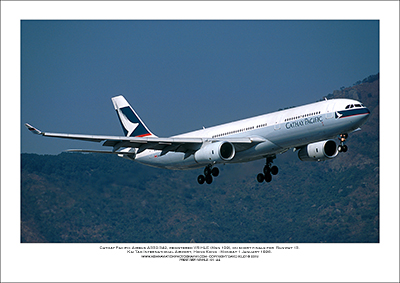 VR-HLE- Cathay Pacific Airbus A330-342  (Msn 103) - 01