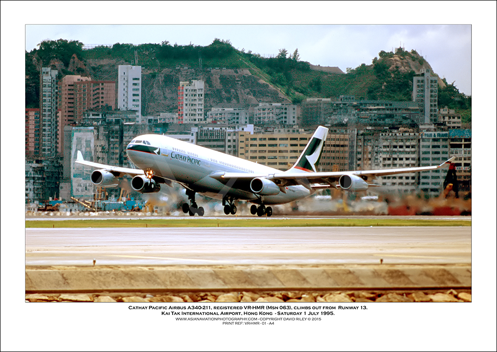 VR-HMR - Cathay Pacific Airbus A340-211  (Msn 063) - 01