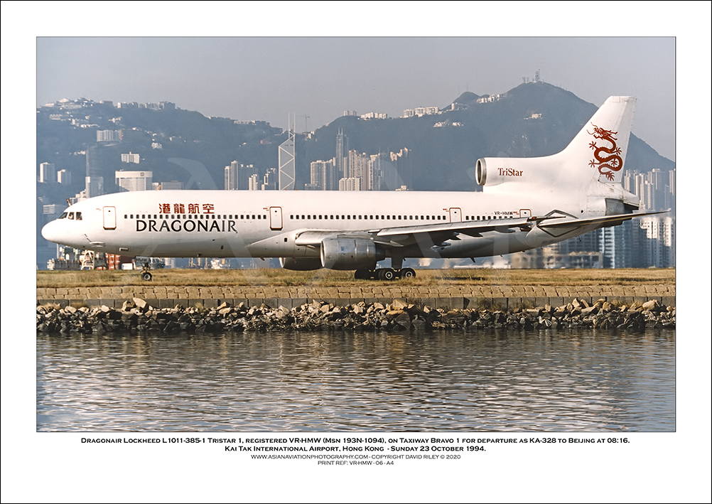 VR-HMW - Dragonair Lockheed L1011-385-1 Tristar 1  (Msn 193N-1094) - 06