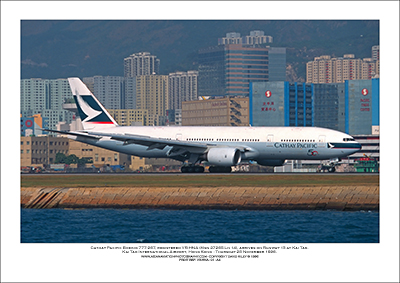 VR-HNA- Cathay Pacific Boeing 777-267  (Msn 27265 Ln 14) - 01