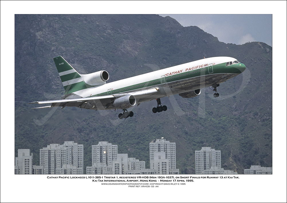 VR-HOB- Cathay Pacific  Lockheed L1011-385-1 Tristar 1 (Msn 193A-1037) - 02