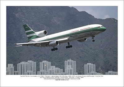 VR-HOB- Cathay Pacific  Lockheed L1011-385-1 Tristar 1 (Msn 193A-1037) - 02