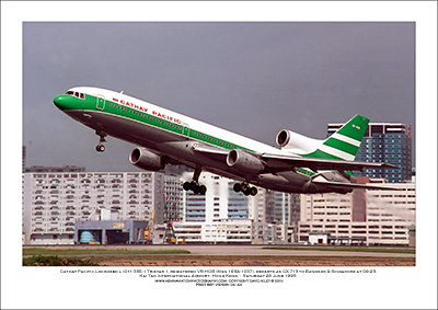 VR-HOB- Cathay Pacific  Lockheed L1011-385-1 Tristar 1 (Msn 193A-1037) - 04