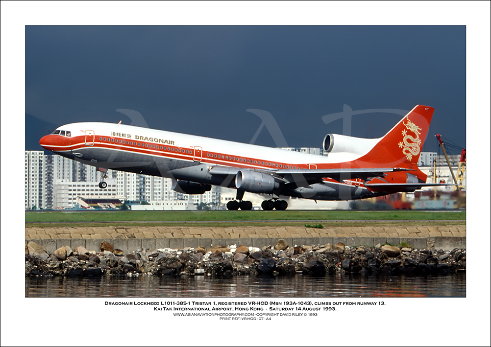 VR-HOD - Dragonair Lockheed L1011-385-1 Tristar 1  (Msn 193A-1043) - 07