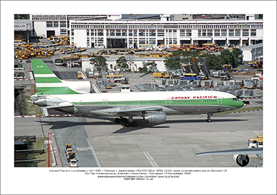 VR-HOD- Cathay Pacific  Lockheed L1011-385-1 Tristar 1 (Msn 193A-1043) - 10
