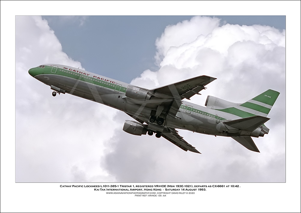 VR-HOE- Cathay Pacific  Lockheed L1011-385-1 Tristar 1 (Msn 193E-1021) - 05