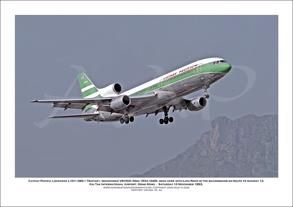 VR-HOG - Cathay Pacific  Lockheed L1011-385-1 Tristar 1 (Msn 193A-1045) - 03